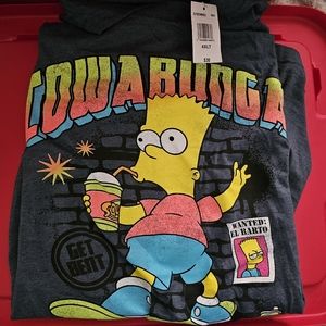 Men's 4XL Bart Simpson Shirt NWT